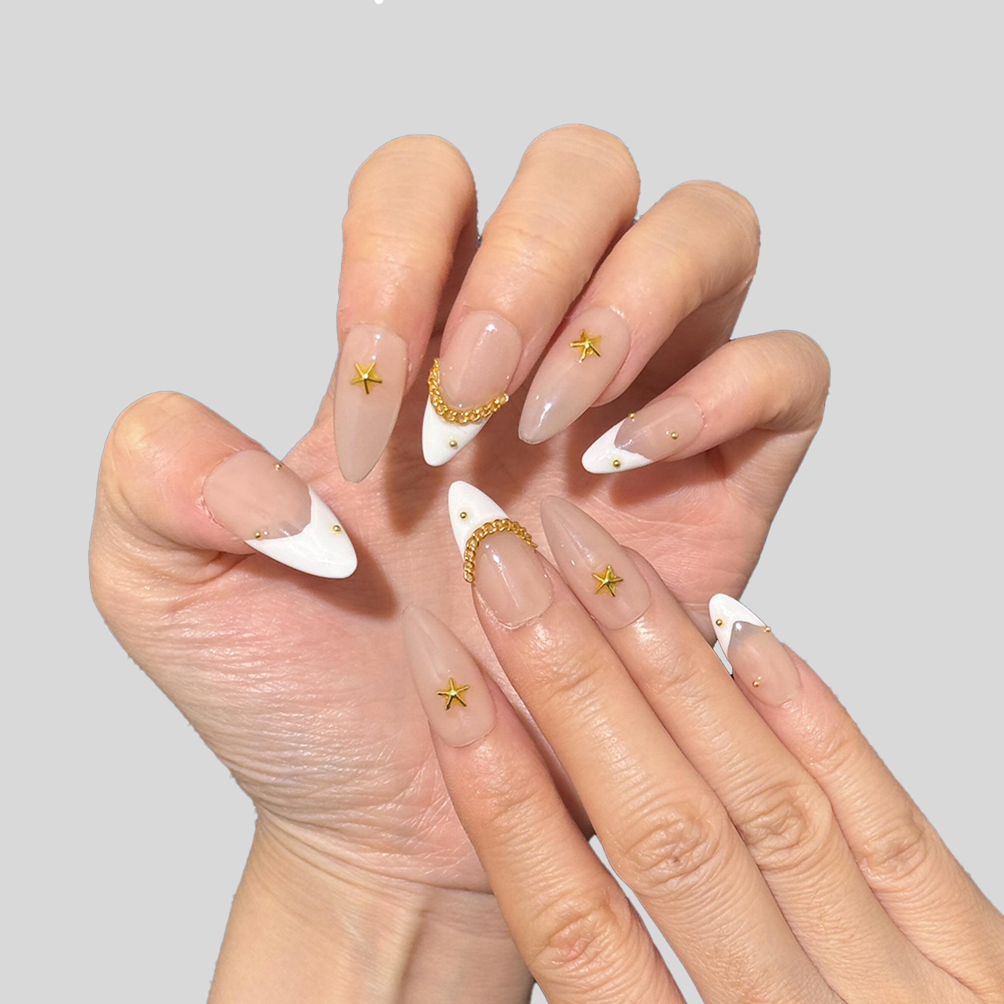 Almond Shape -Starlit Elegance 2.5CM