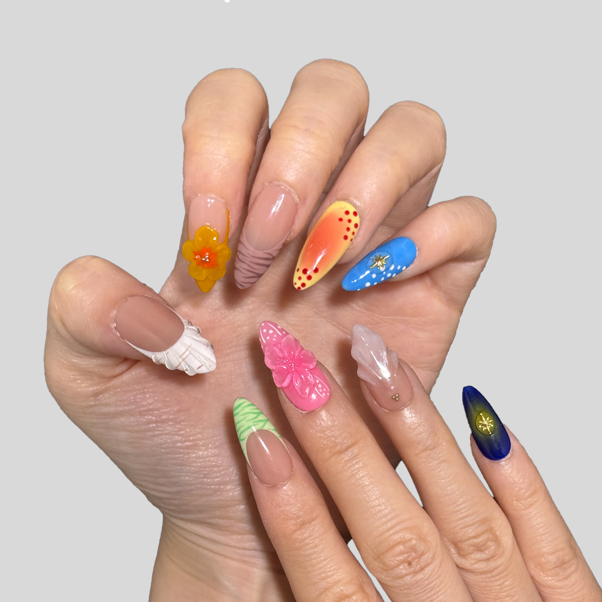 SPECIAL COLLECTION--Colorful Summer 2.5CM