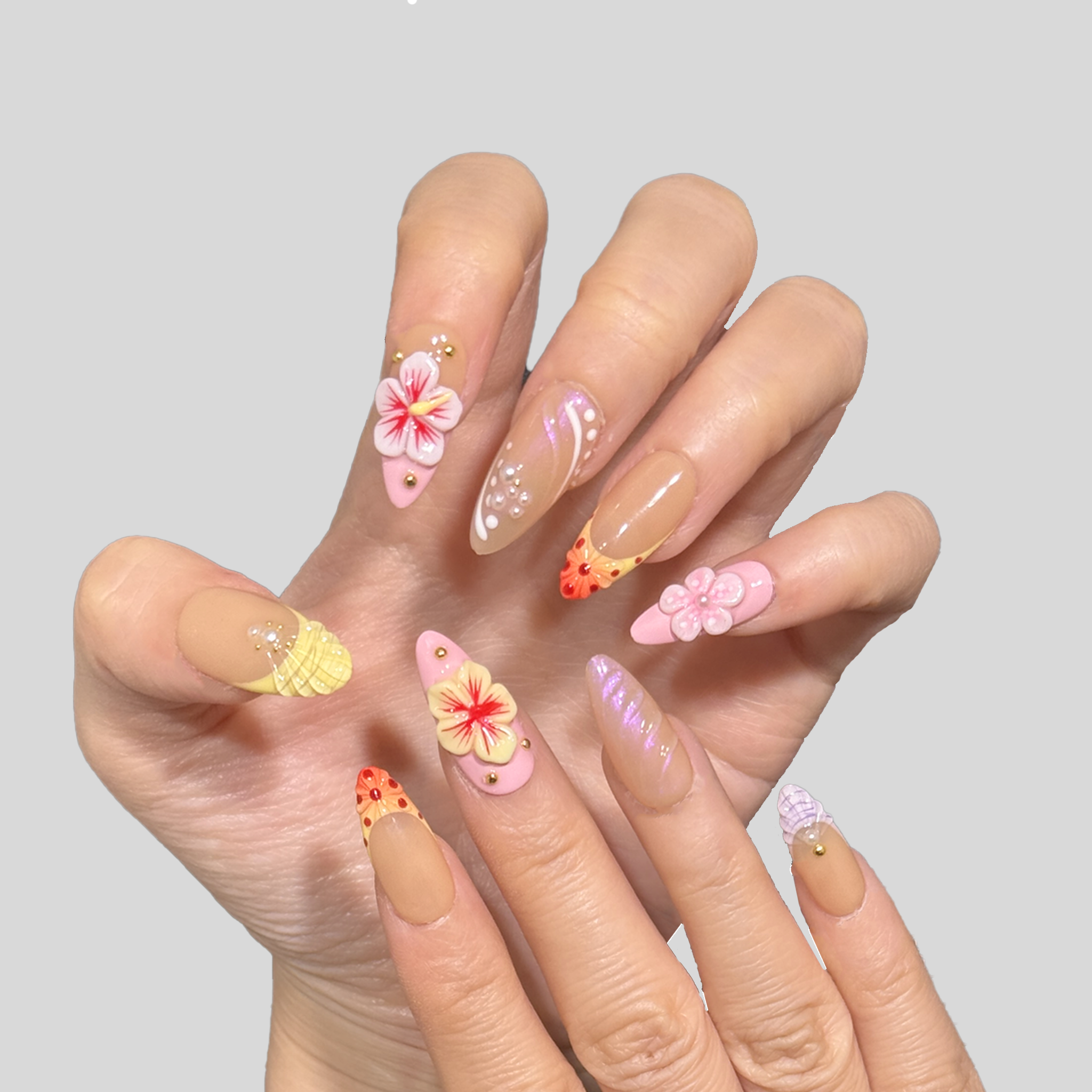 SPECIAL COLLECTION-Floral Tropical Paradise 2.5CM