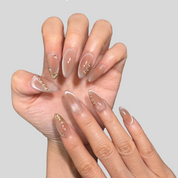 Almond Shape - Golden Mocha Glow 2.5CM