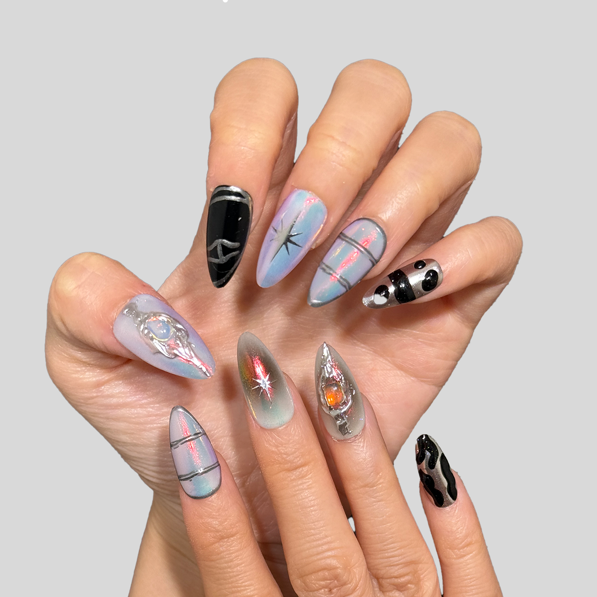 Almond Shape -Imperial Garnet 2.5CM