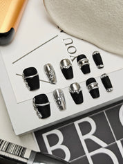 Coffin Shape -Venomous 3D Metallic(2.0 Medium Length)