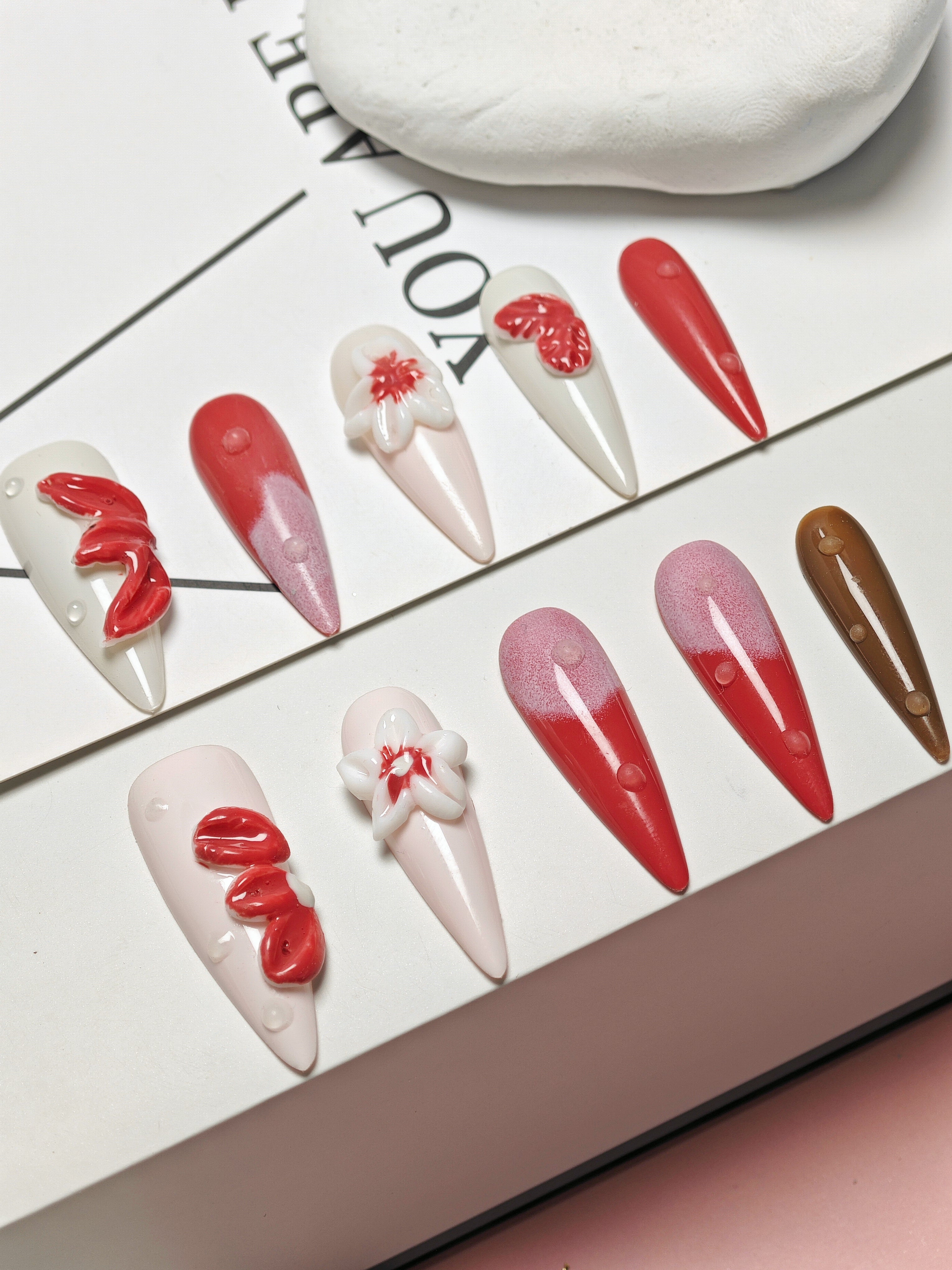 Almond Shape--Radiant Blossom3.0CM