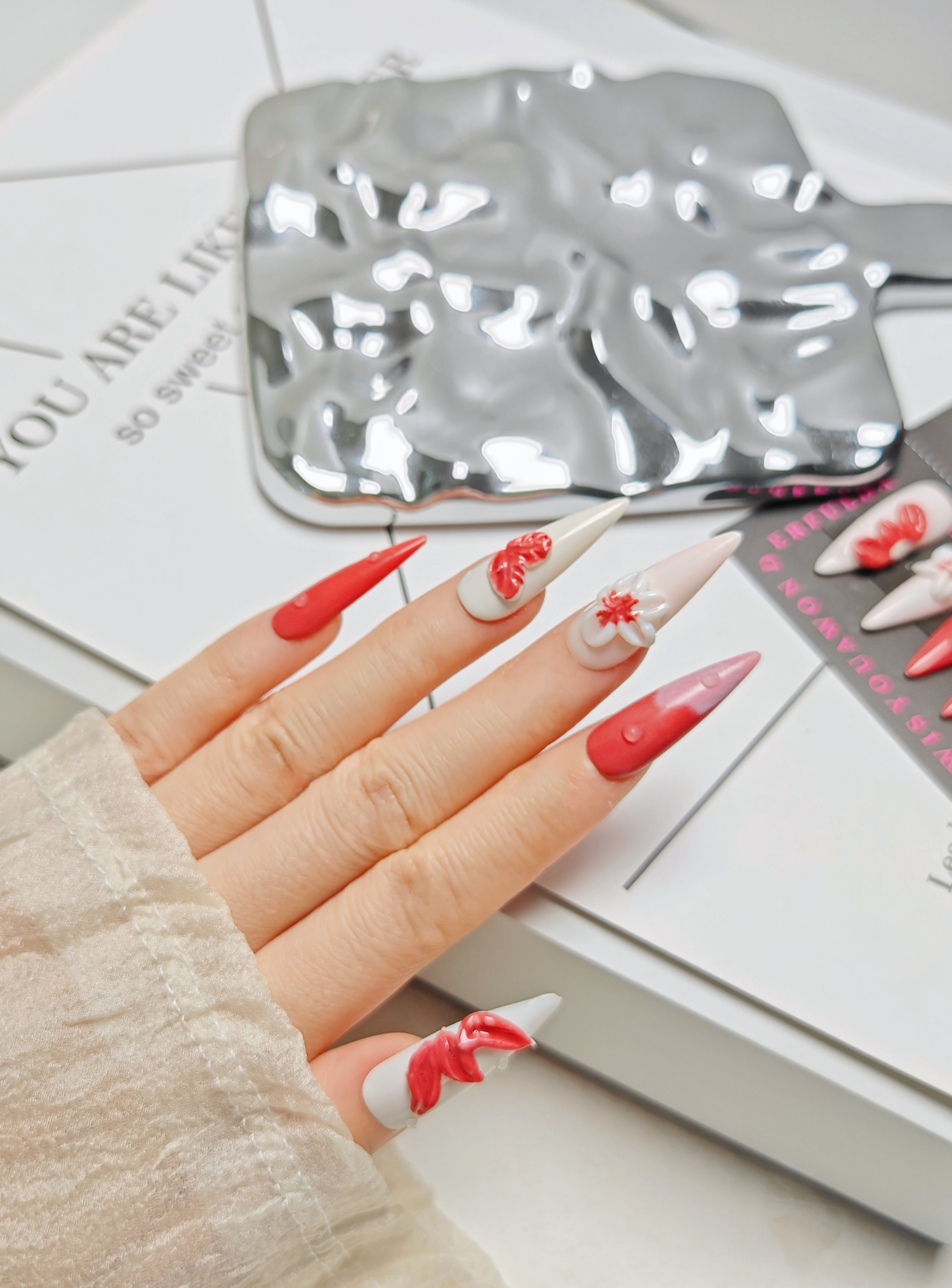 Almond Shape--Radiant Blossom3.0CM