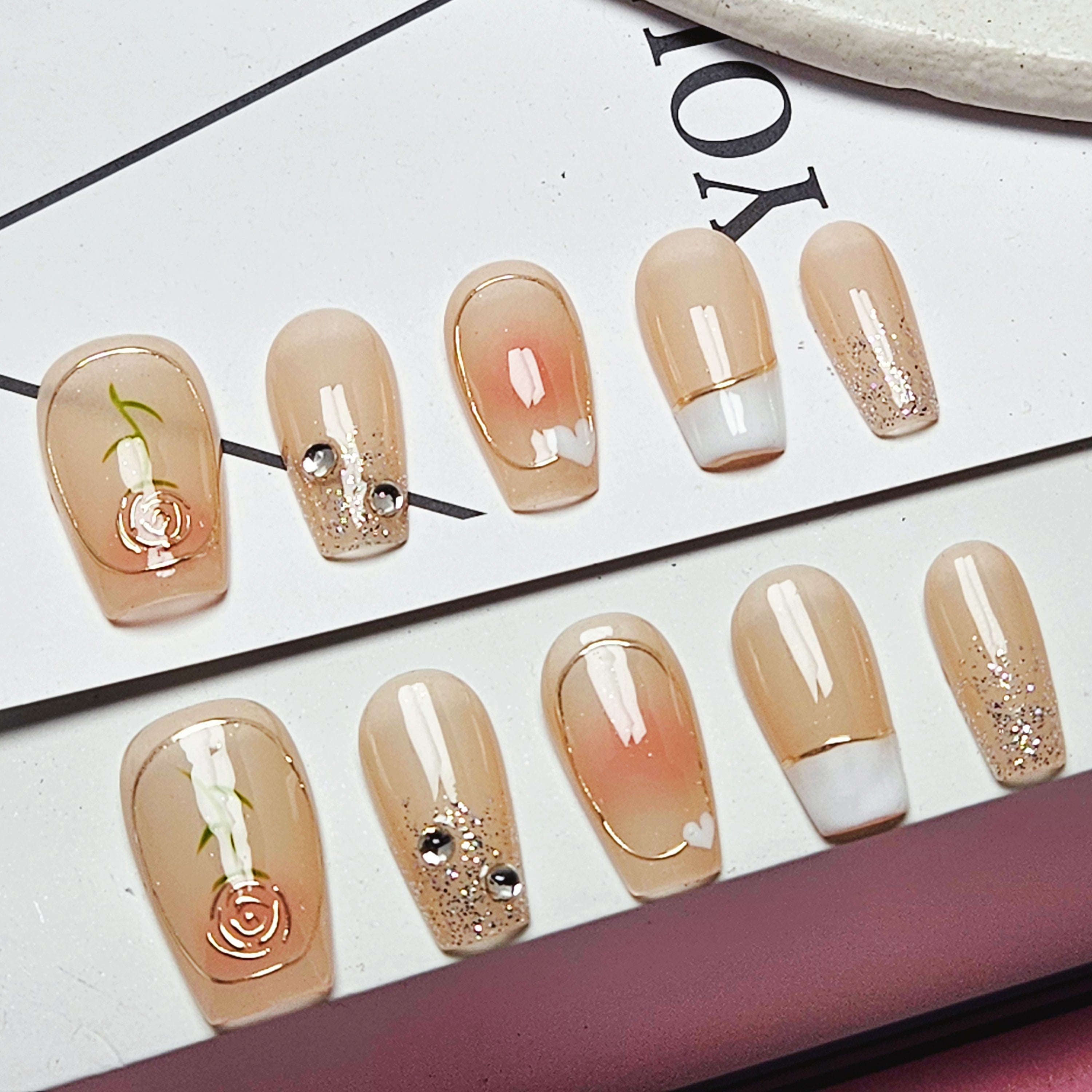 Coffin Shape 2.0CM --Spring 3D Painting