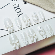 SPECIAL COLLECTION--White Bridal Pearl 2.5CM