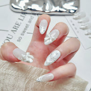 SPECIAL COLLECTION--White Bridal Pearl 2.5CM