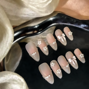 Almond Shape -Blushing Bride 2.5CM