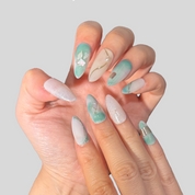 Almond Shape -Mint Whisper 2.5CM