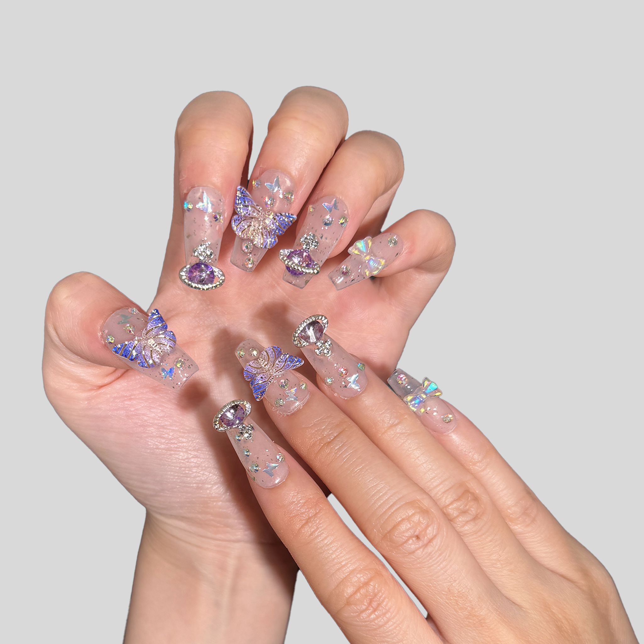 SPECIAL COLLECTION-Crystal Butterfly Galaxy