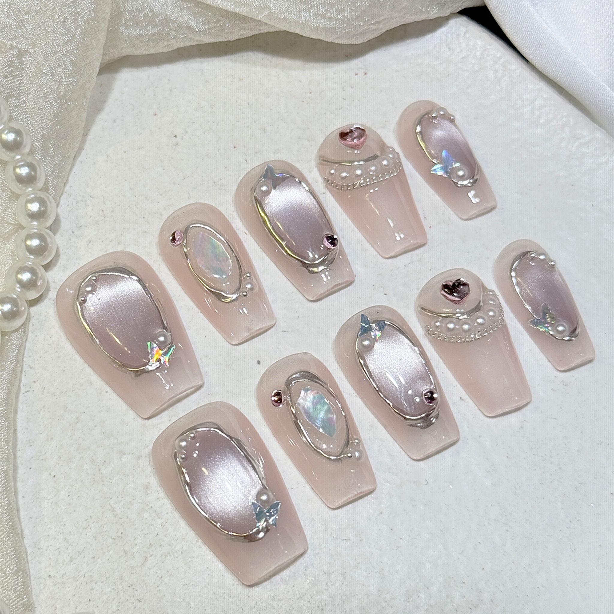 Coffin Shape 2.0CM -Mirror Muse