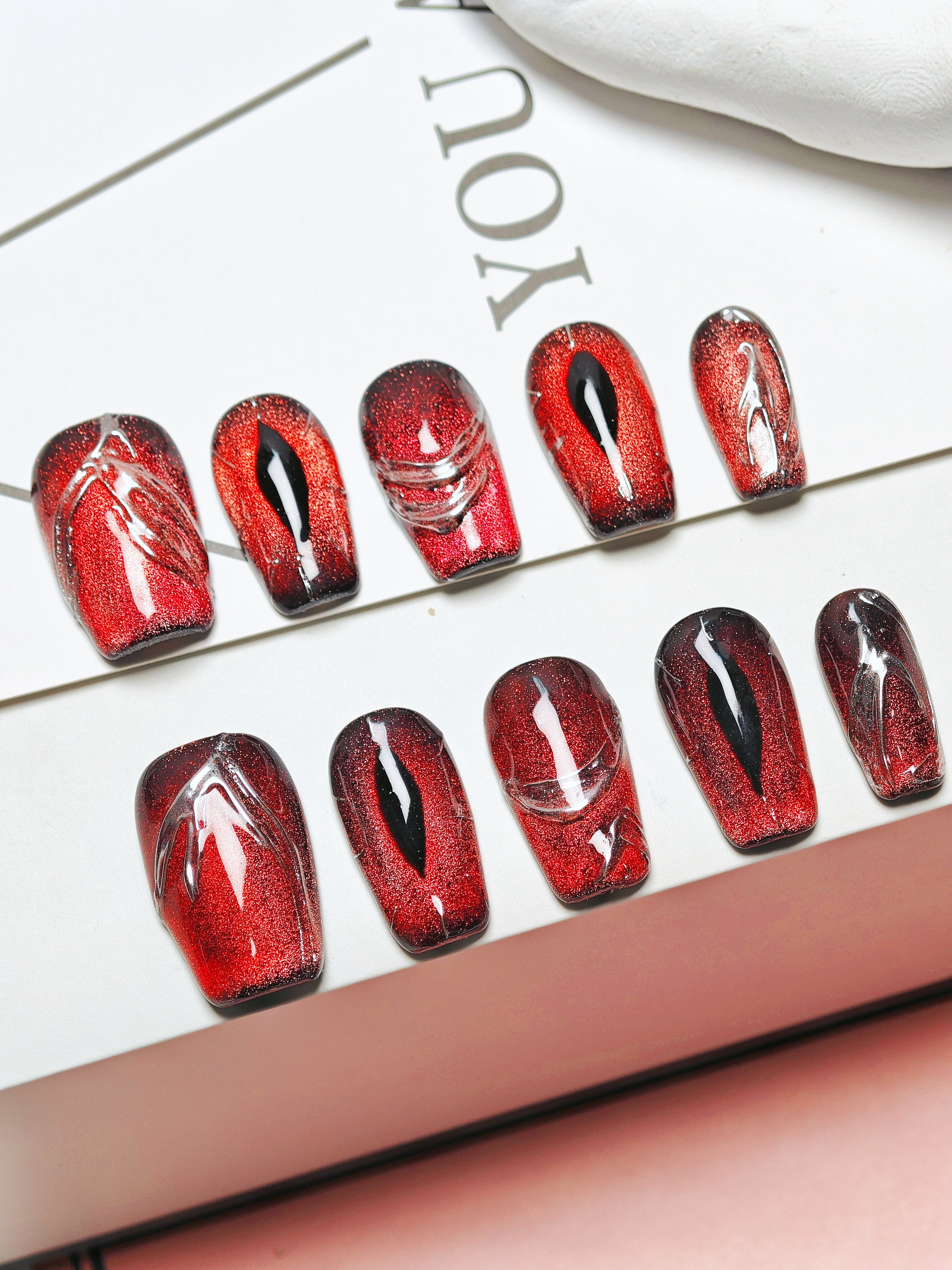 Halloween Collection--Garnet Embers