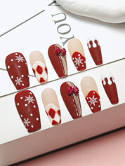 Christmas Collection - Festive Winter Bliss Nail Set