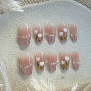 Coffin Shape 2.0CM -Tulip Whisper